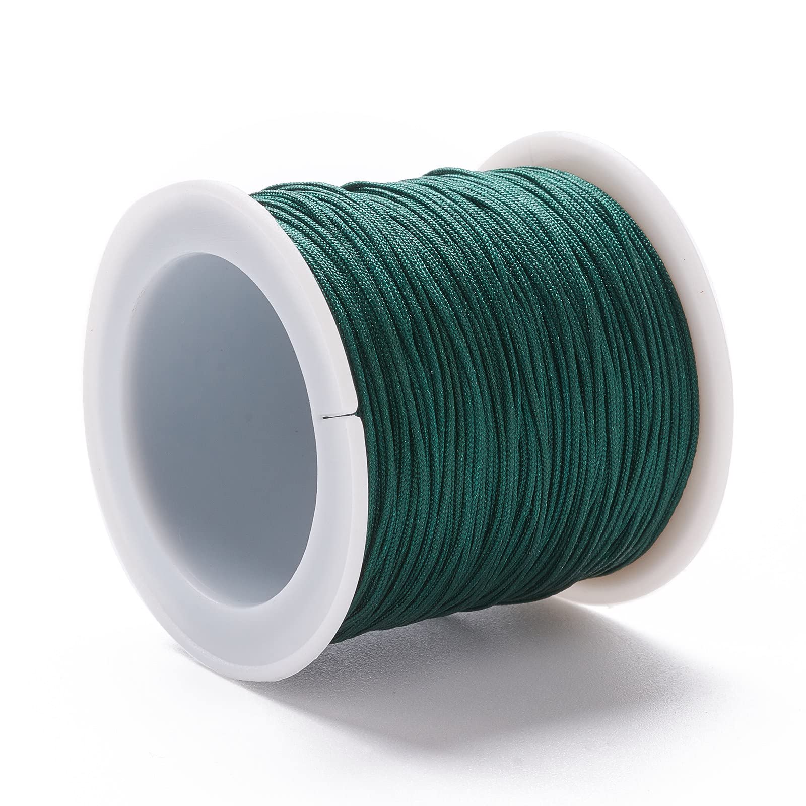100 Yards 0.8mm Nylon Beading Cord Chinese Knotting Cords Rattail Macrame String
