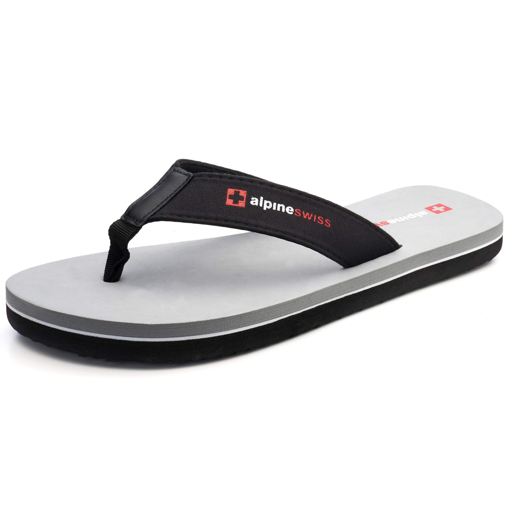 alpine swiss Men's Flip Flops Lightweight EVA Sandals