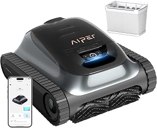 (2026 Upgrade) （Renewed） Aiper Scuba S1 Robotic Pool Cleaner, Weekly Custom Cleaning Plan, 270 Min Runtime, Smarter Navigation with 11 High-Precision Sensors, App Support