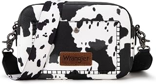 Wrangler Crossbody Purses for Women Trendy Camera Bag with Wide Strap