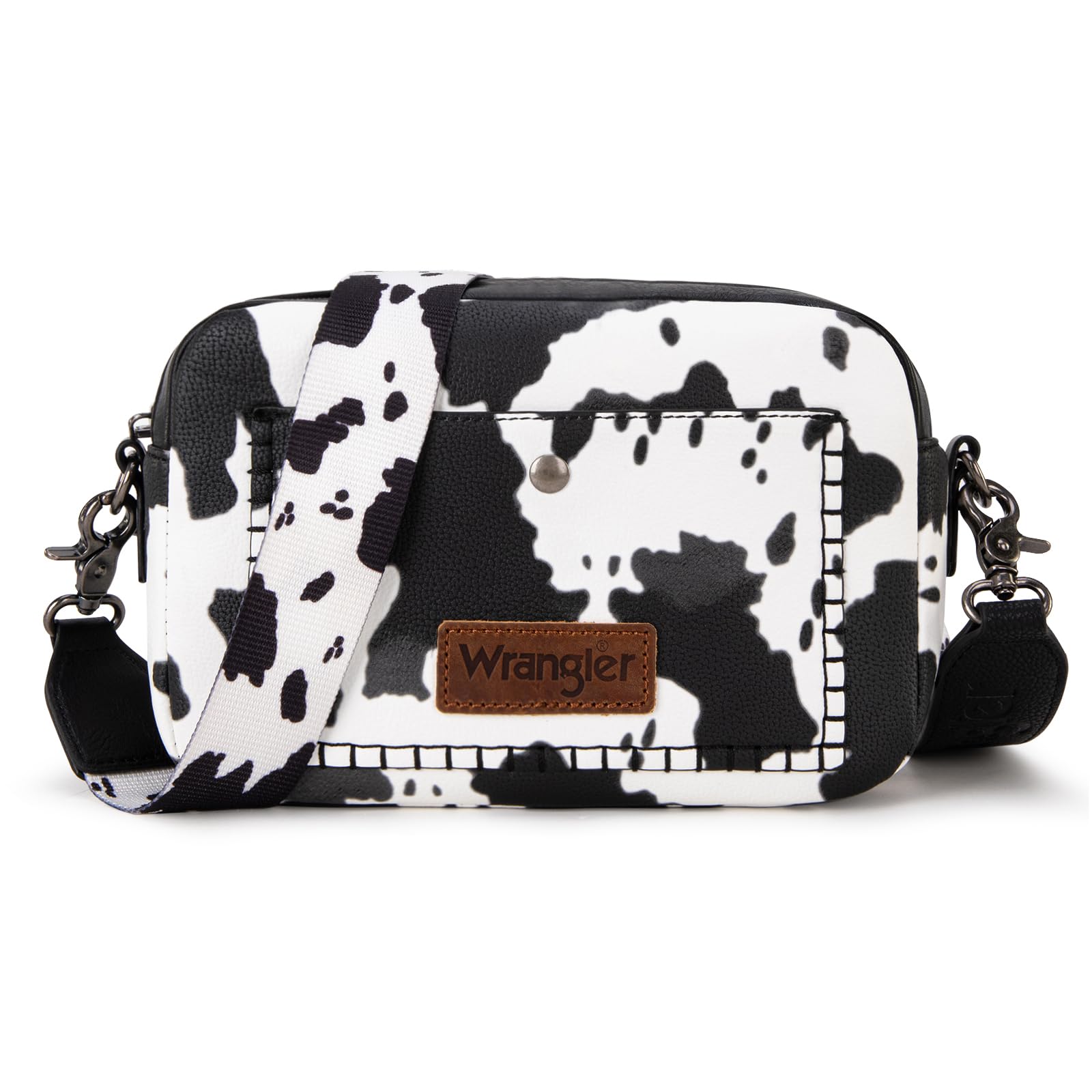 Wrangler Crossbody Purses for Women Trendy Camera Bag with Wide Strap