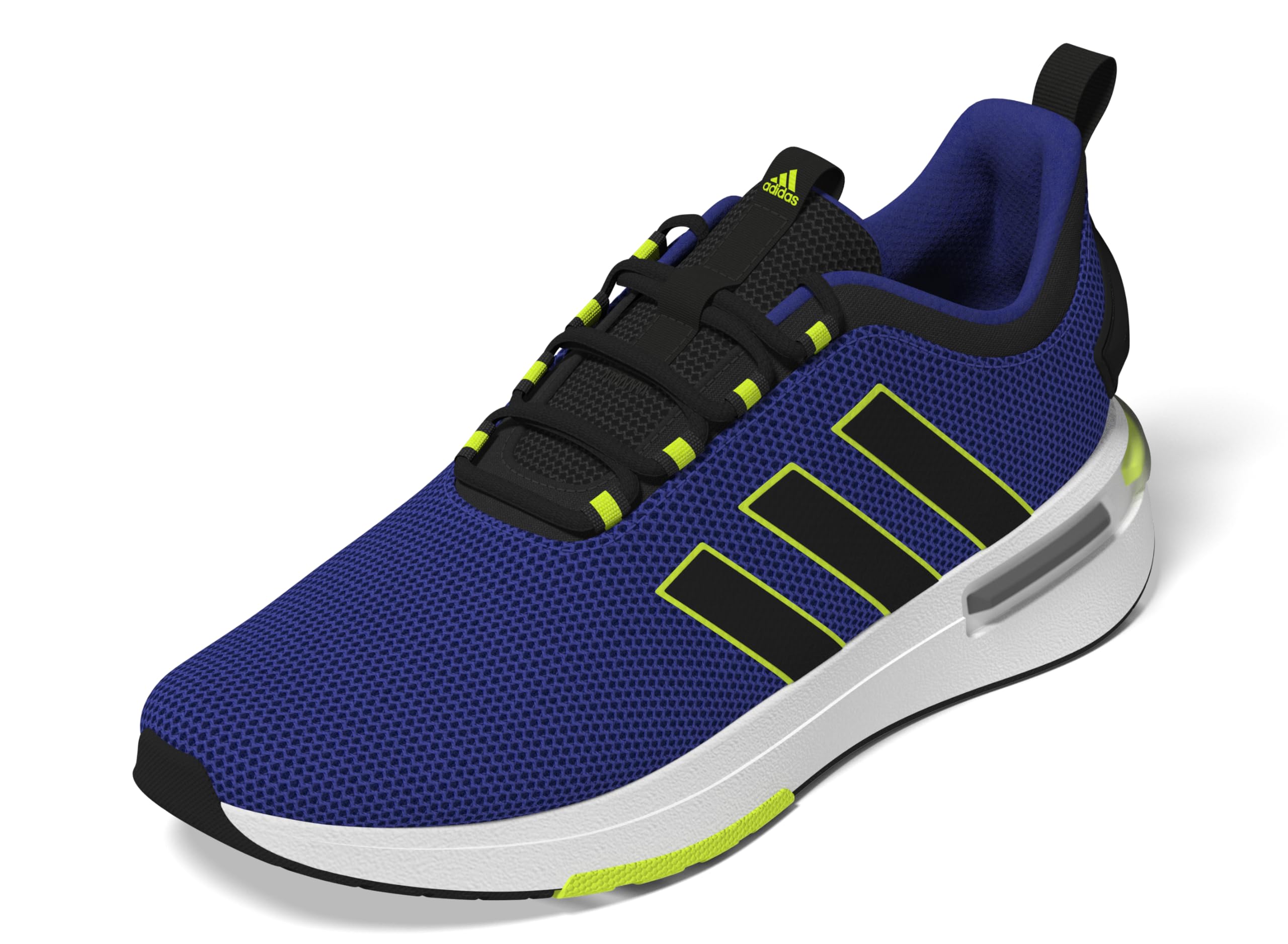 Adidas Men's Racer TR23 Sneaker, Carbon/Core Black/Team Royal Blue