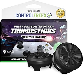 KontrolFreek FPS Freek Galaxy Black for Xbox One and Xbox Series X Controller | 2 Performance Thumbsticks | 1 High-Rise, 1 Mid-Rise | Black (Limited Edition)