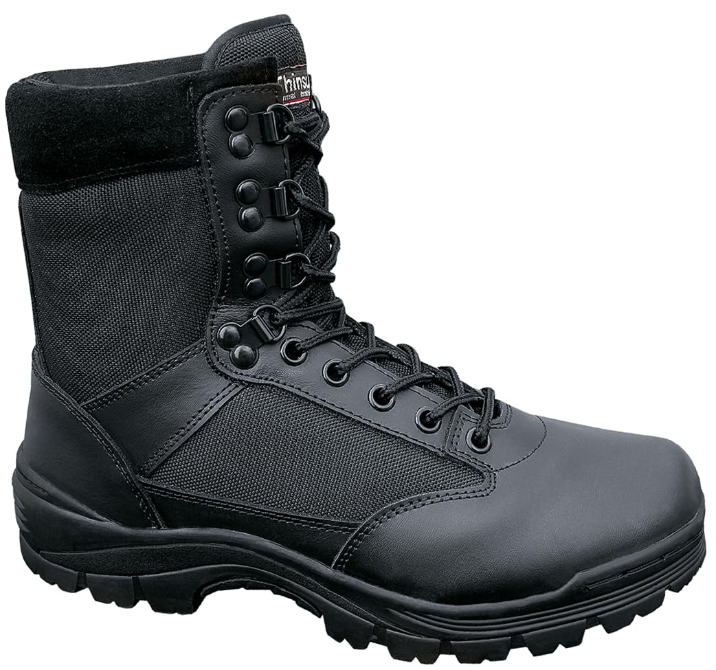 Brandit 9 Eyelet Tactical Boots, Men's Military Boots