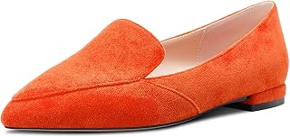 Castamere Women's Low Heel Heel Pointed Toe Slip-On Pumps Wedding Office Shoes