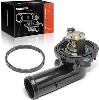 A-Premium Engine Coolant Thermostat Housing Assembly with Seal | Compatible with Jeep Grand Cherokee 2011-2020, Wrangler 2012-2017, Wrangler JK 2018 & Dodge Durango 2011-2015, 3.6L