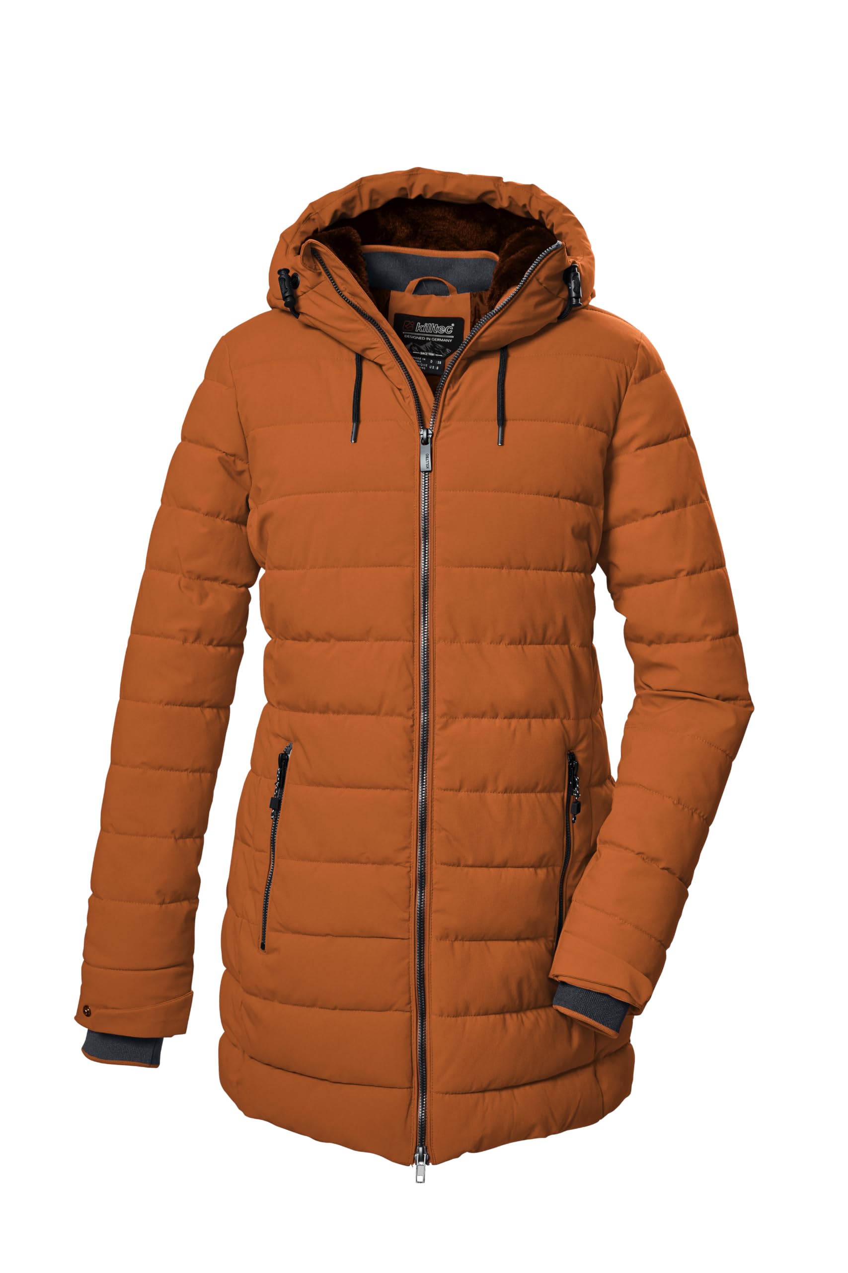 Killtec KOW 55 Wmn Qltd Prk Women's Quilted Parka with Hood