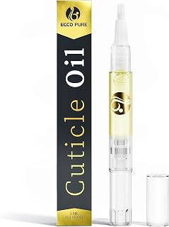 Cuticle Oil Pen with Vitamin E – Nail & Cuticle Moisturizing Oil – Mess-Free Brush Pen for Dry Cuticles & Nails – Manicure & Pedicure Nail Care