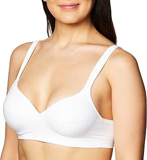 Bali Women's Comfort Revolution Wireless Bra, Full-Coverage Wirefree Bra, Wireless Everyday Bra with Cool Comfort Fabric Full Coverage Bra (Pack of 1)