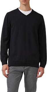 s.Oliver 2143174 Men's V-Neck Sweater (Pack of 1)