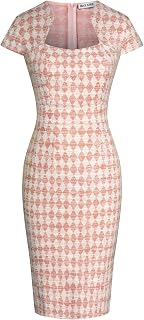 GRACE KARIN Work Dresses for Women Tweed Pencil Dress