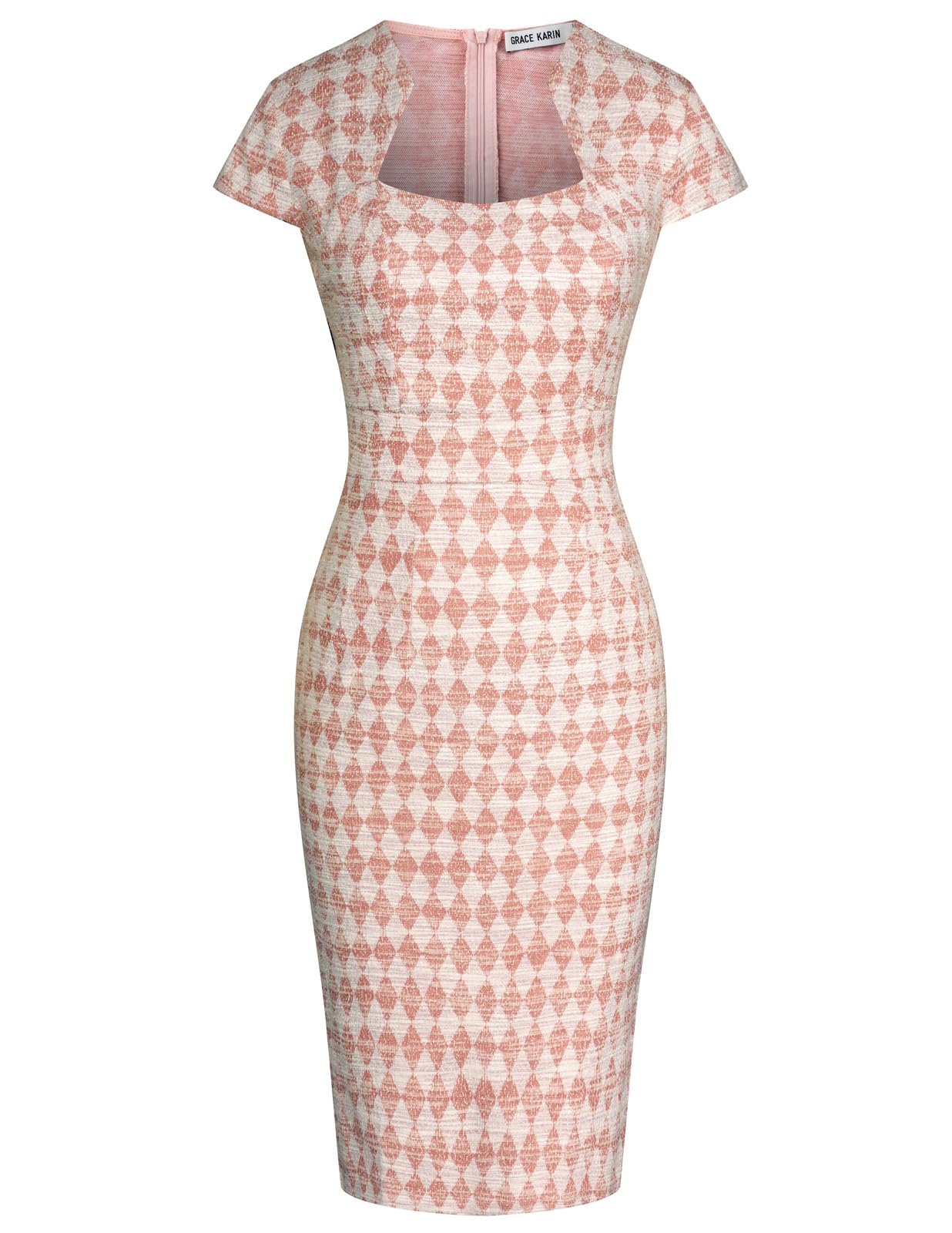 GRACE KARIN Work Dresses for Women Tweed Pencil Dress