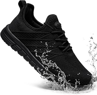 Taquco Non Slip Work Shoes for Women Slip On Sneakers, Black US 5-11 | Water Resistant Shoe Slip Resistant Food Service Zapatos Antideslizantes para Mujer