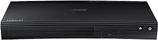 SAMSUNG Blu-ray DVD Disc Player With Built-in Wi-Fi 1080p & Full HD Upconversion, Plays Blu-ray Discs, DVDs & CDs, Plus CubeCable 6Ft High Speed HDMI Cable, Black Finish (Renewed)