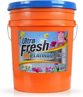 Ultra Fresh 6X Platinum Laundry Detergent with Spring Fresh Fabric Softener