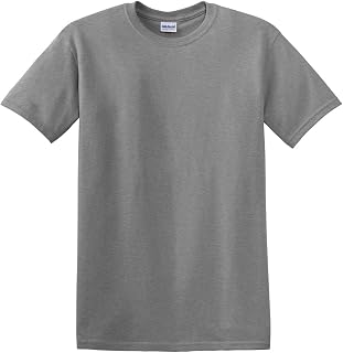 Gildan Mens Heavy Neck Comfort Jersey T-Shirt