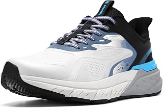 FitVille Comfortable Extra Wide Walking Shoes for Men Lightweight Mens Walking Shoes Wide Width Non Slip Cushioned