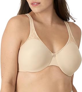 Bali Women's Minimiser Bra, Passion for Comfort Underwire Bras for Women, Seamless Cups, Minimises Bust Up to 1.5 in Bra (Pack of 1)
