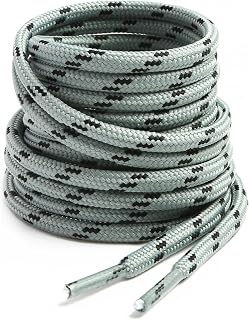 VSUDO Hiking Shoe Laces, Heavy Duty Work Boot Laces, Solid Hiking Boots Laces