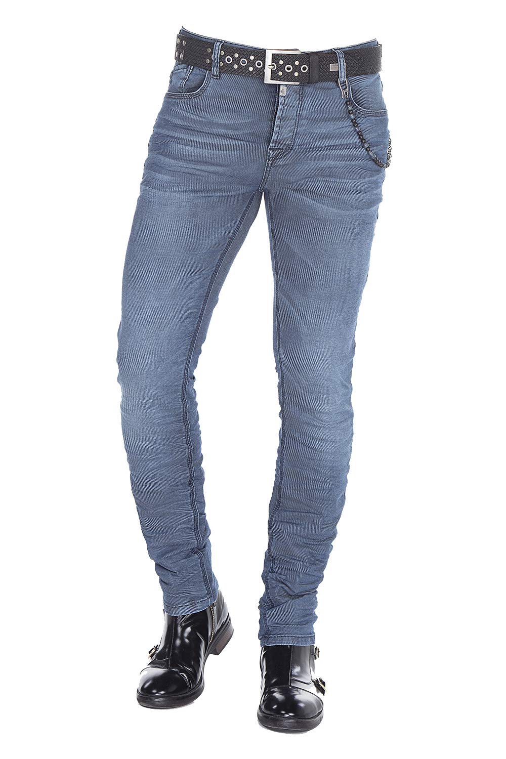 Cipo & Baxx Men's Jeans, Modern Denim, Distinctive Details, Versatile for Leisur