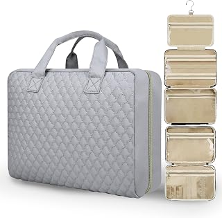 Detachable Travel Toiletry Bag for Women - Large Toiletry Bags for Traveling Women - Hanging Makeup Cosmetic Bag, Organizer for Travel Accessories Cruise Essential - Travel Size Toiletries