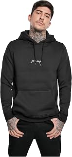 Mister Tee Men's Hoodie Long Sleeve Print Front Drawstring Hat Front Pocket Street Fashion Hoodie Various Colours XS - 5XL