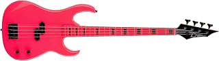 Dean Custom Zone Bass, Flourecent Pink
