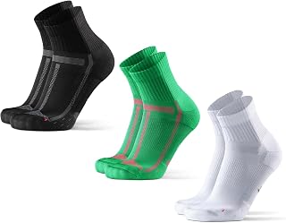 DANISH ENDURANCE Men's Running Socks, 3 Pairs