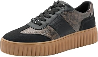 MARCO TOZZI Women's Stylish Block Heel Loafers