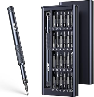 JOREST 50-in-1 Precision Screwdriver Set, Mini Repair Tool Kit with Torx for MacBook, Computer, Laptop, iPhone, PS5, Xbox, Switch, Glasses, Watch, Ring Doorbell, Electronic, Small Gift Gadget for Men
