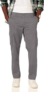 Amazon Essentials Men's Straight Fit Stretch Cargo Work Trousers (Available in Big and Tall)