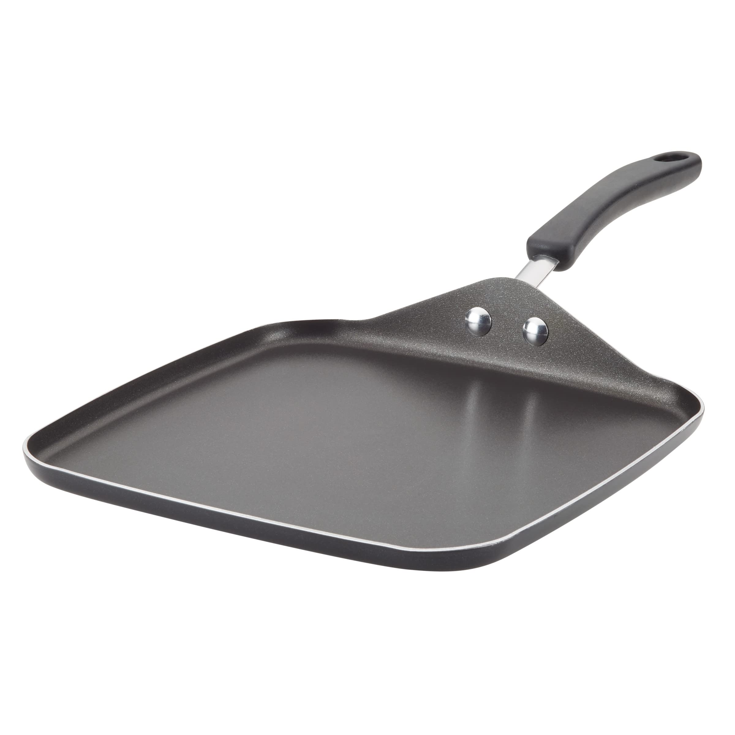 Farberware Cookstart DiamondMax Nonstick Square Griddle, 11-Inch, Black | Alumin