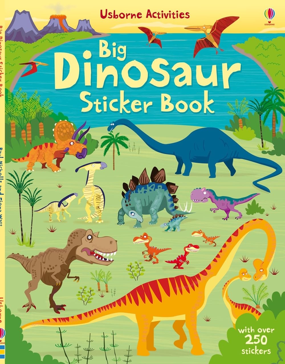 Big Dinosaur Sticker book: A Fun Activity Book About Prehistoric Creatures for Y