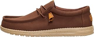 Hey Dude Wally Braided Mens Loafer Shoes in Fossil