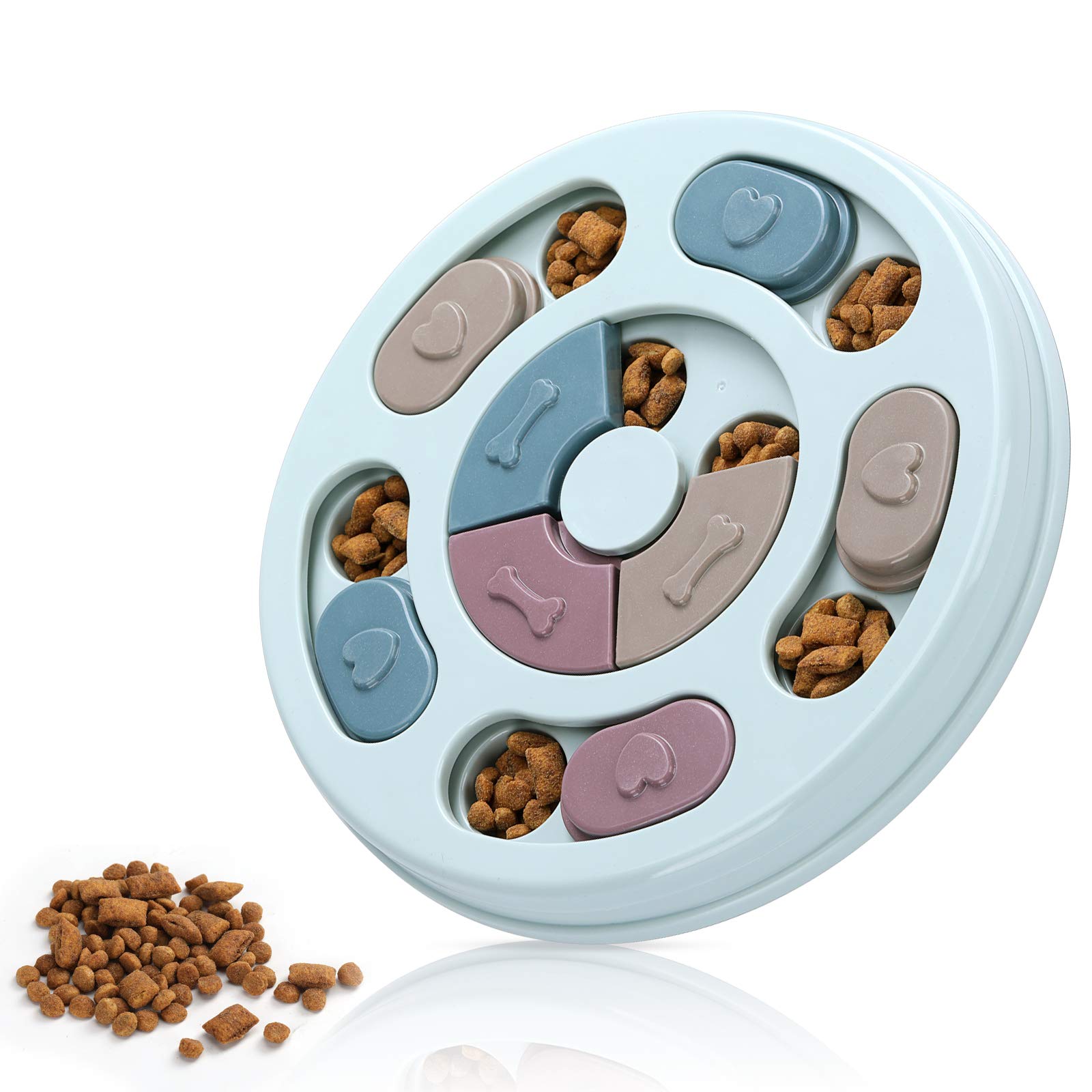 DR CATCH Dog Puzzle,Dogs Food Toys for IQ Training & Mental Enrichment,Dog Treat