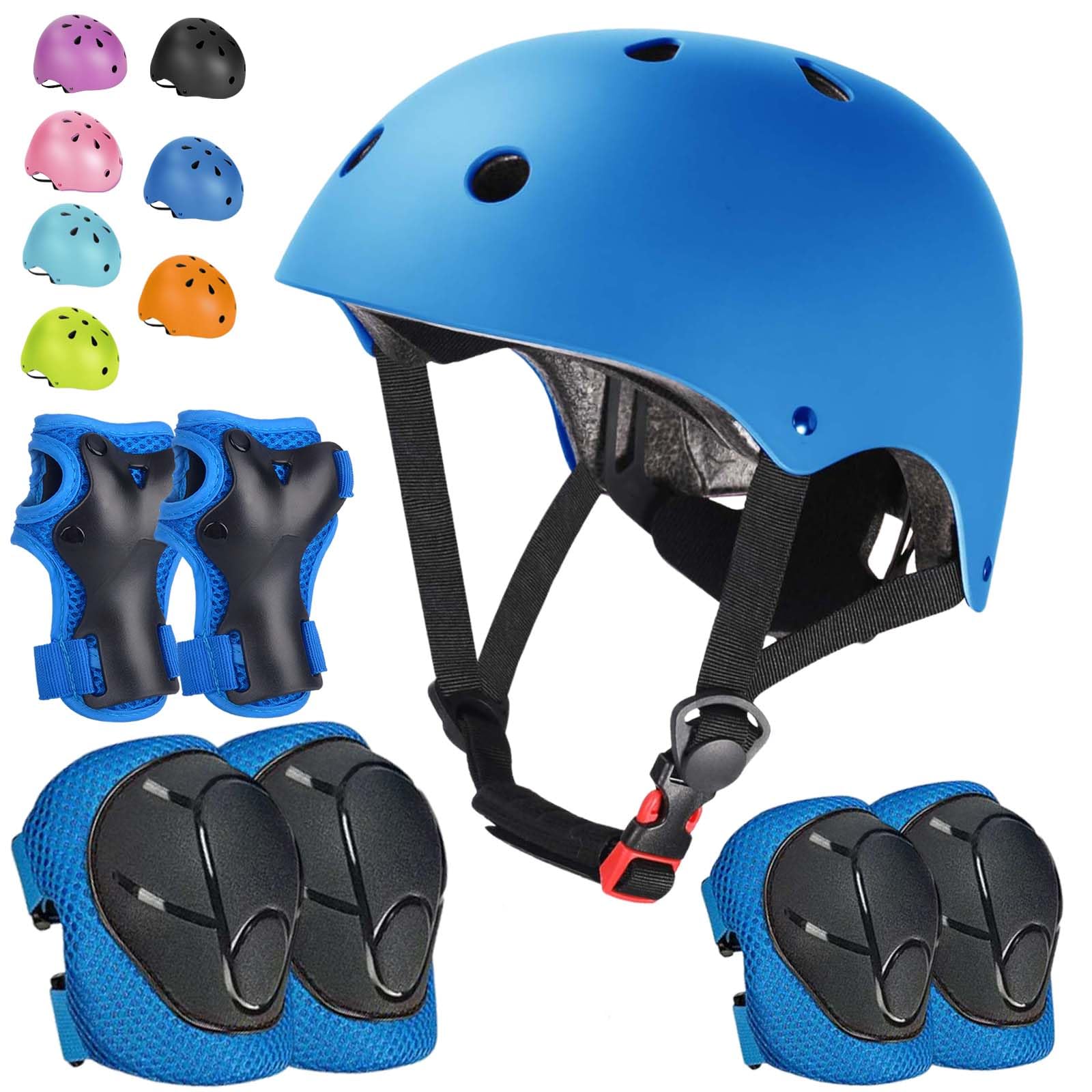 Kids Bike Helmet Set Adjustable Helmet for Ages 3-15 Kids Toddler Boys Girls You