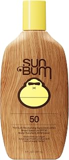 Sun Bum Original SPF 50 Sheer Sunscreen Body Lotion - 8 oz | Broad Spectrum Moisturizing Sunscreen with Vitamin E, Hawaii 104 Act Compliant (Made without Octinoxate &amp; Oxybenzone)