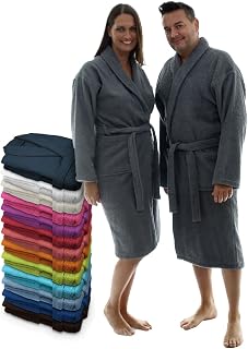 LEBENGOOD Bathrobe for Men and Women Soft Terry Cotton