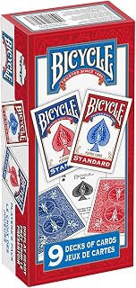 Bicycle Playing Card Decks,Standard Face - 9 Packs