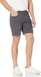Amazon Essentials Mens Straight-fit 9" Inseam Stretch 5-Pocket Shorts