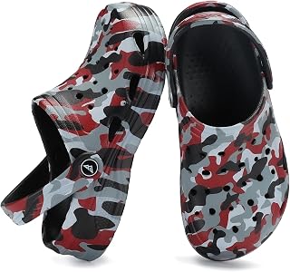 Boy Girls Comfortable Garden Clogs | Slip-On Mules Slides Sandals Beach Slipper for Little/Big Kid