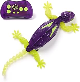 HEX Bots Glow-in-the-Dark Wall Crawler Gecko Remote Control Toy | Glow-in-the-Dark RC Toy, Wall Climbing Technology, Realistic Limbs, Easy to Use Remote, Prank Toys & Gifts for Kids Ages 4+