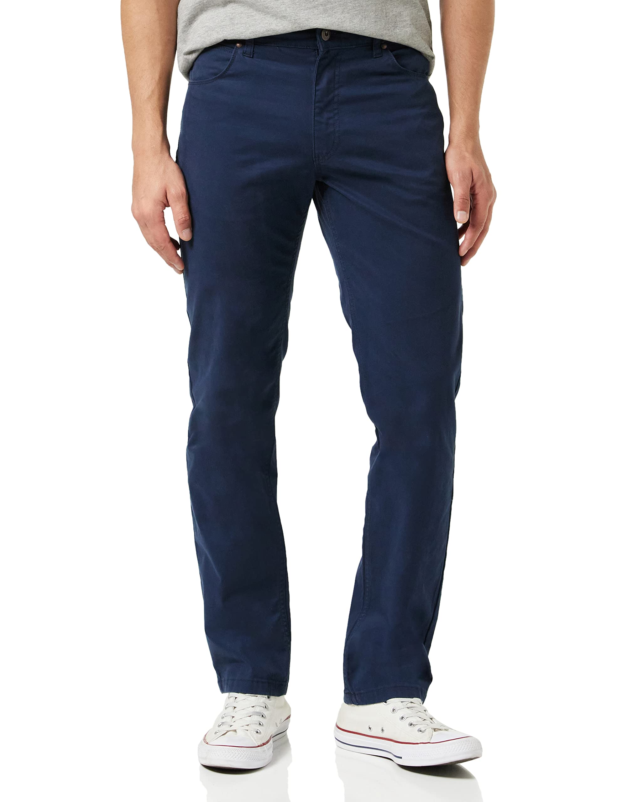 Wrangler Red Kabel Straight Men's Jeans, marine, 42W / 32L