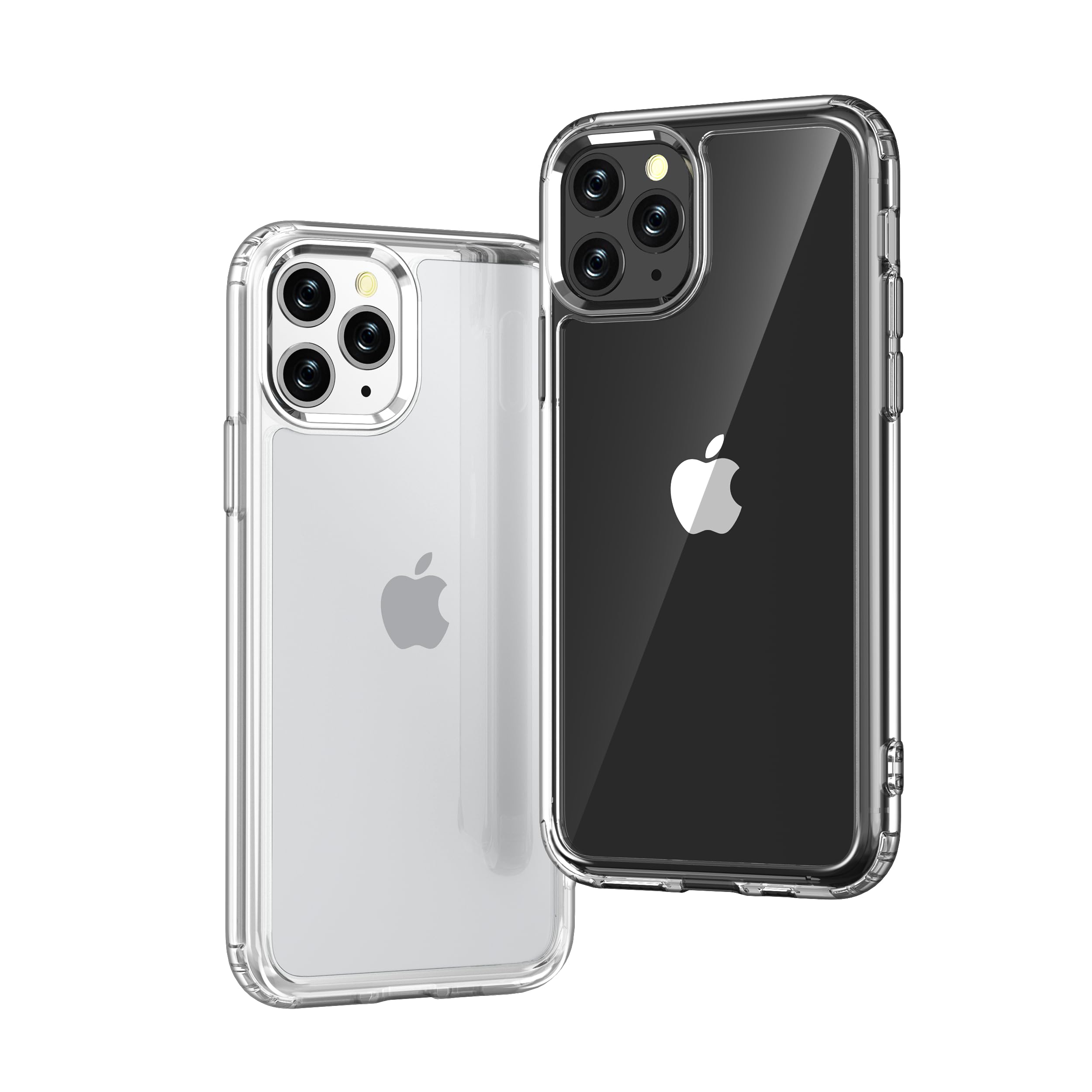 Ones Transparent Slim Hard Cover for iPhone 11 Pro Max'Shockproof Airbag' Raised