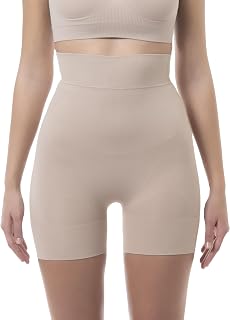FarmaCell Pantaloncino Contenitivo Modellante Vita Alta, Shorts Push Up Glutei, Pancia Piatta, Made in Italy, 602