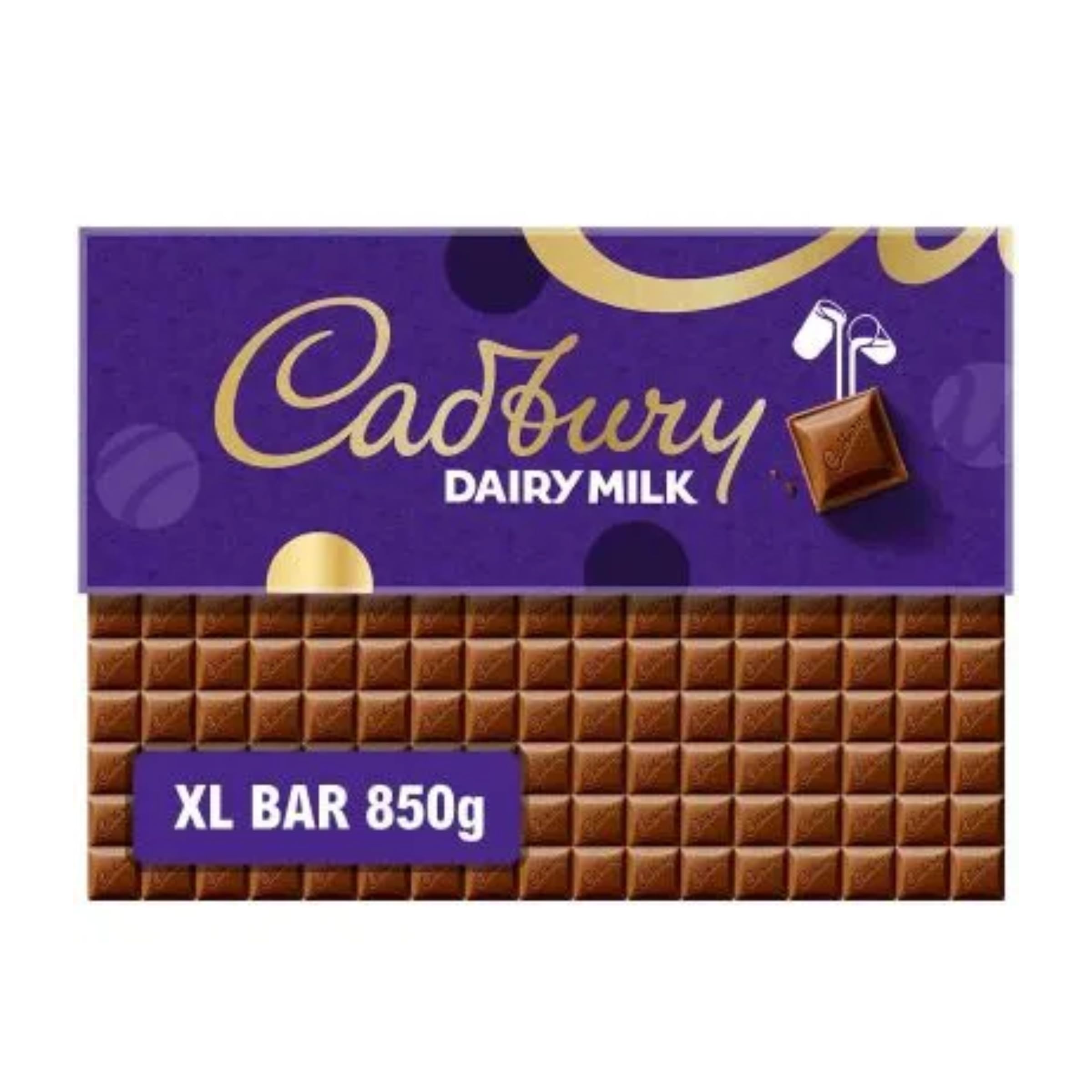 Cadbury Dairy Milk Chocolate Gift Bar, Extra-Large 850 g (Pack of 1) | Indulge i