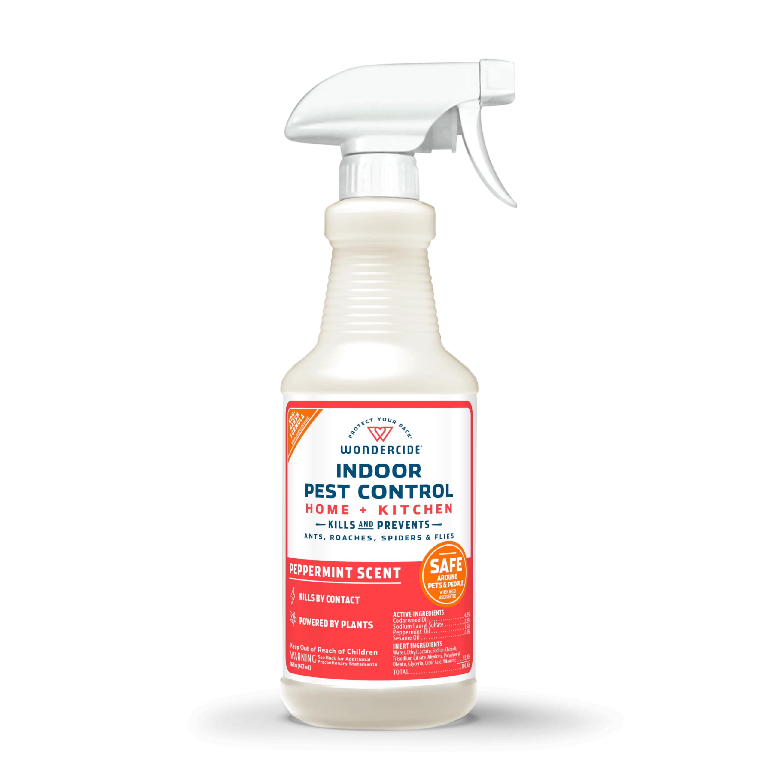 Wondercide - Indoor Pest Control Spray for Home & Kitchen Peppermint 16 oz | Ant