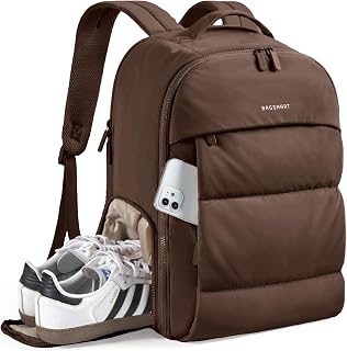 Travel Carry on for Women, with Shoe Compartment | Carry on Airline Approved, PVC Wet Pocket, Fits 15.6", Large Side Pocket, Lightweight, Water-resistant
