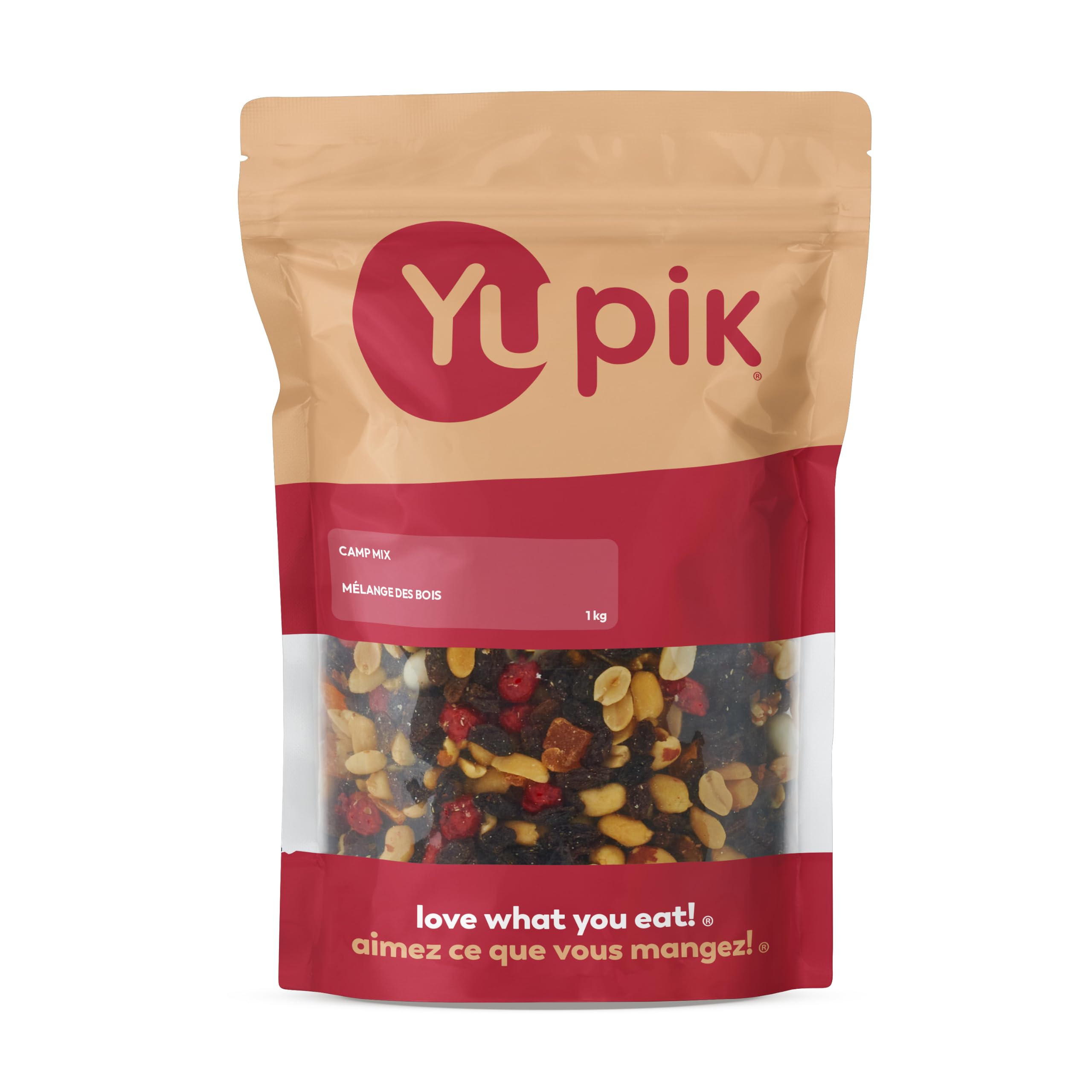 Yupik Camp Mix, 1kg, A Blend of Raisins, Papaya, Almonds, Walnuts & Yogurt Peanu