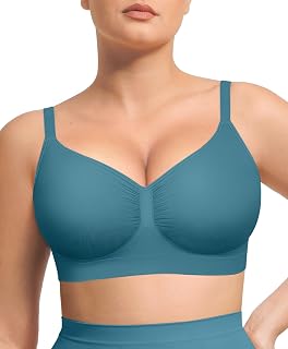 Lover-Beauty Bralettes for Women Wireless Stretch Unlined Everyday Bra